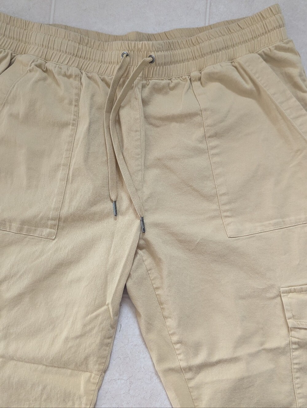 Threads 4 Thought Butter Yellow Cargo Jogger Pants - Picture 2 of 8